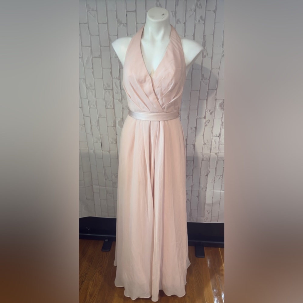 White by Vera Wang Strapless Blush Gown